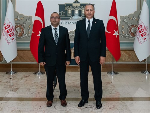 Генеральный консул Бангладеш в Стамбуле Мохаммед Норе-Алам (Mohammed Nore-Alam) посетил Губернатора Ерликая (Yerlikaya)